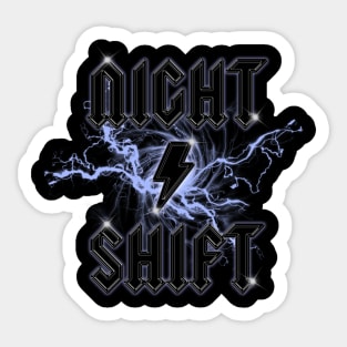 Hard Rock Night Shift Sticker